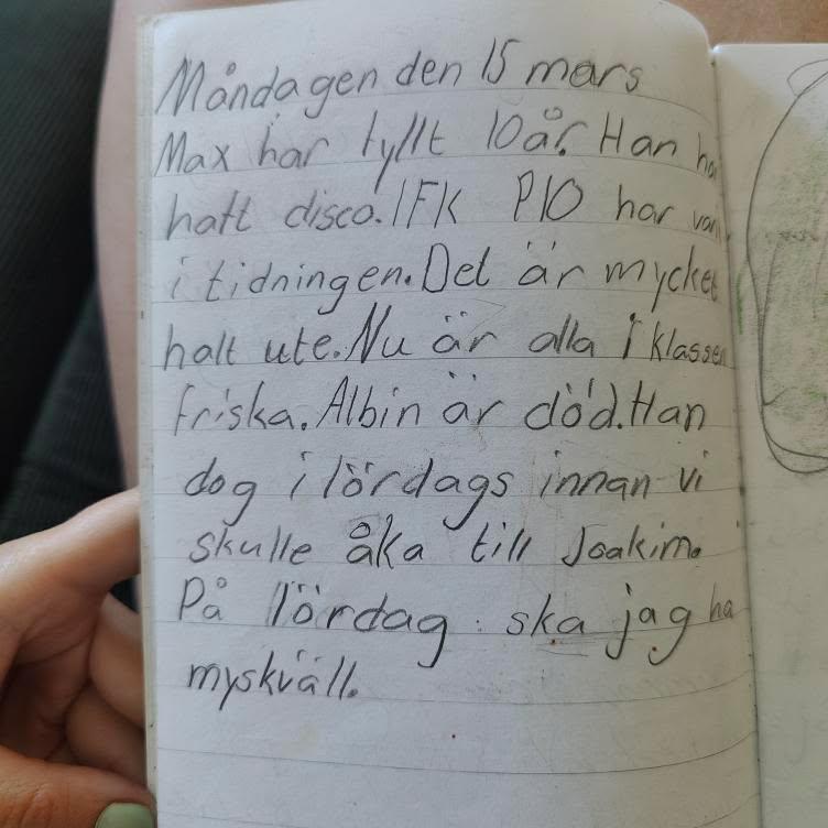 Albin är död.