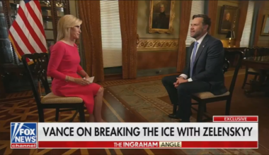 Vance: Zelenskyy walked into the oval office. I was chatting with him… I said Mr. President, so long as you behave, I won't say anything. It was a good little icebreaker
