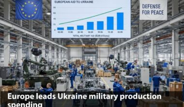 Europe has surpassed the US in total military aid to Ukraine, with a significant shift to procuring weapons directly from the defense industry. Major new packages from Germany, Norway, and Belgium highlight this move, demonstrating Europe's growing role in supporting Ukraine's defense sector.