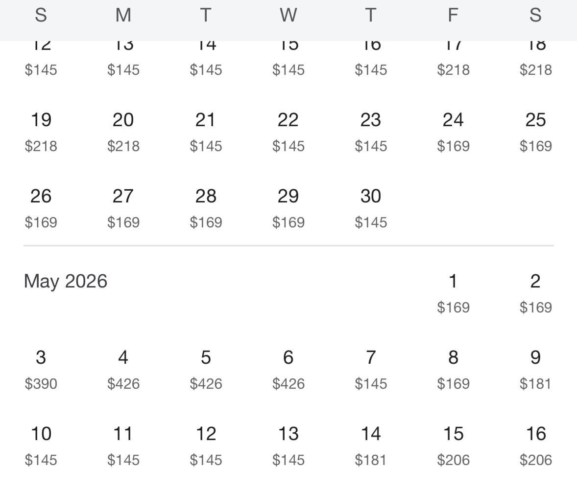 Visiting Munich May 2026 and prices are double to triple normal?