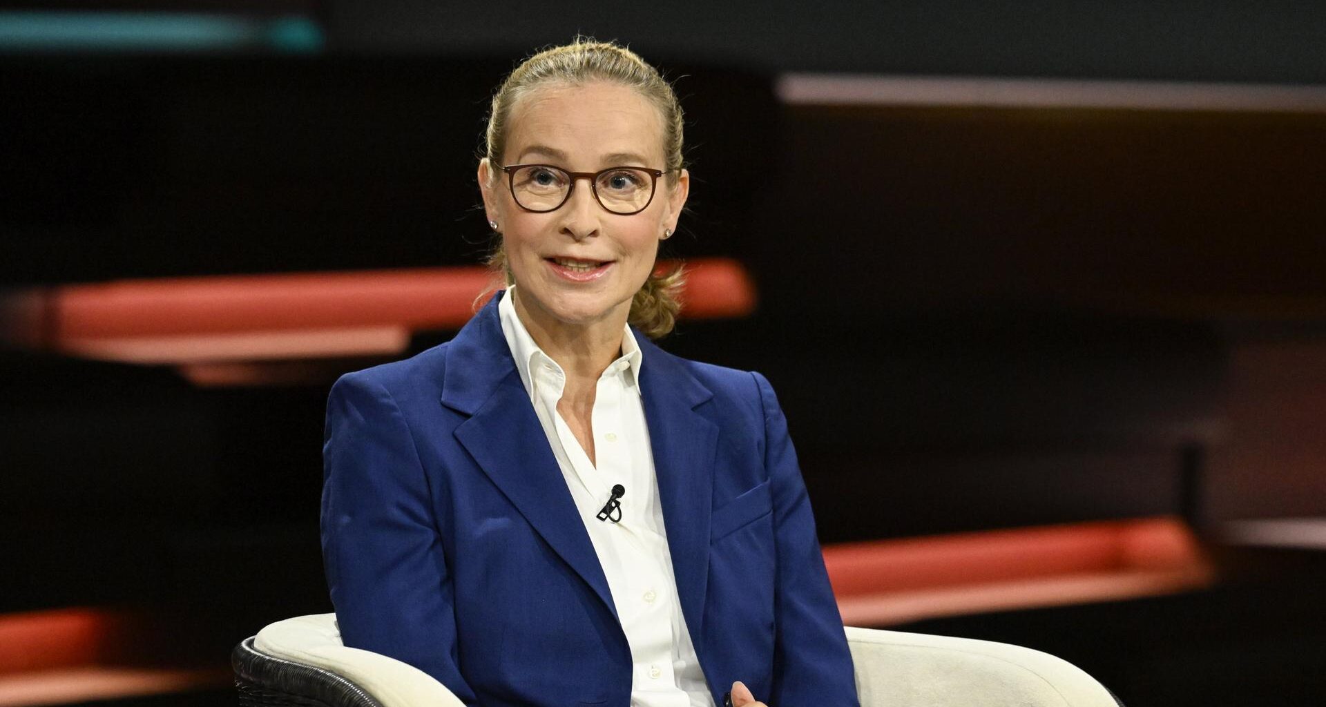 Prof. Frauke Brosius-Gersdorf spricht 2024 bei der TV-Sendung "Markus Lanz".