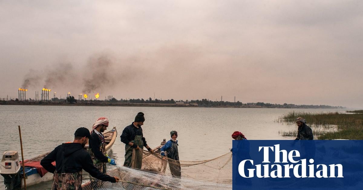 Iraq’s marshes were considered an Eden. Now the oil industry is sucking them dry