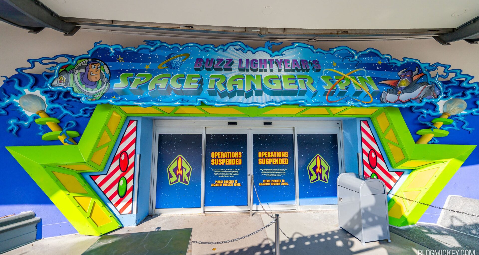 Buzz Lightyear's Space Ranger Spin Closed for Lengthy Refurbishment at Magic Kingdom