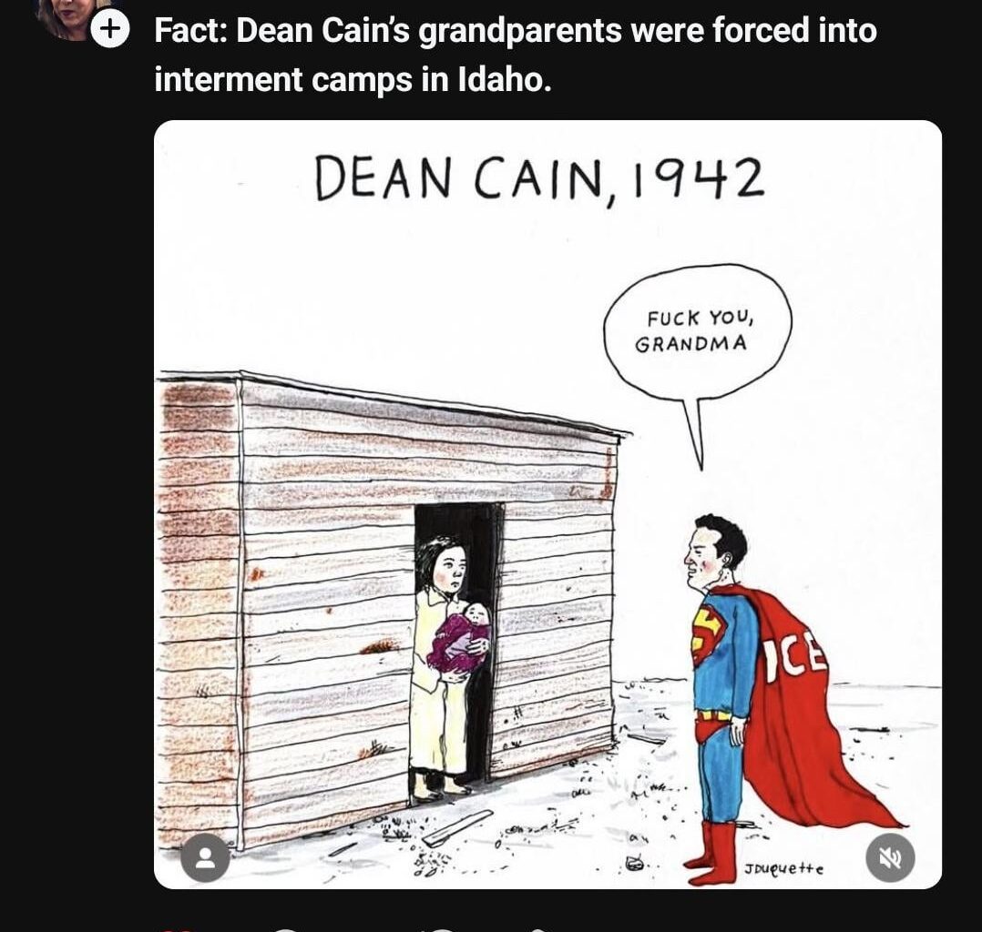 Dean Cain dishonors his grandparents' memory