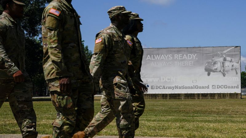 Live updates: National Guard appears in DC after Trump surges federal authorities
