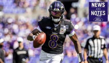 News & Notes: 'Prayers Answered' With X-Rays on Lamar Jackson's Foot - Baltimore Ravens