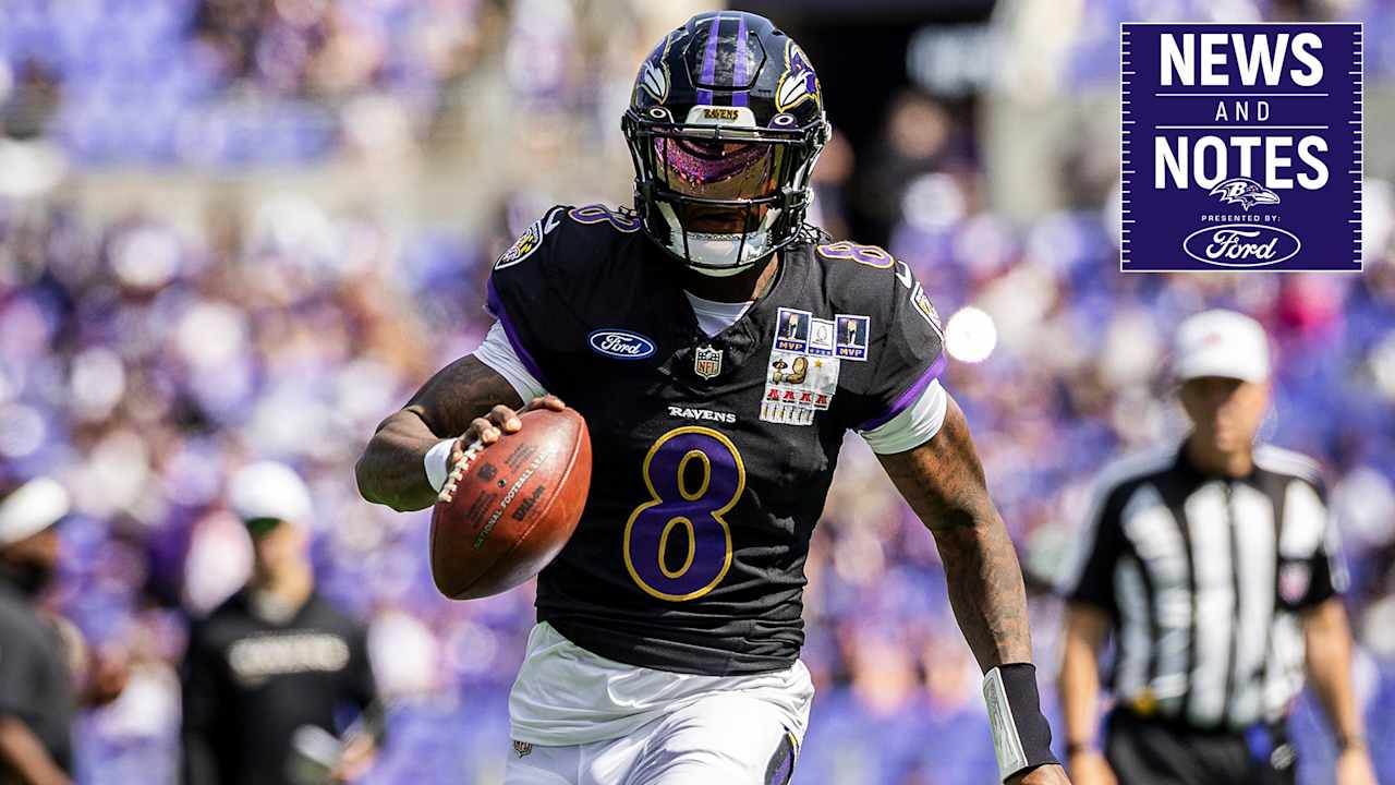 News & Notes: 'Prayers Answered' With X-Rays on Lamar Jackson's Foot - Baltimore Ravens