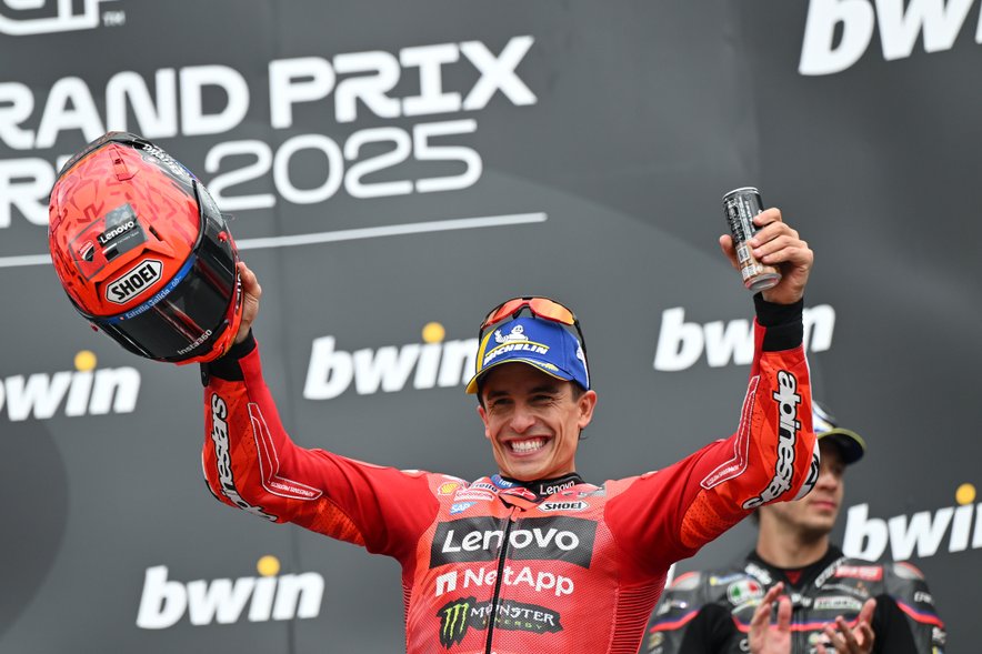 Marc Marquez po zmagi v Spielbergu