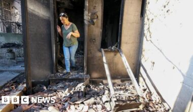 Wildfires rage across southern Europe as temperatures pass 40C