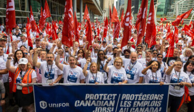 Unifor rallies to protect Canadian jobs and fight for a sustainable economy