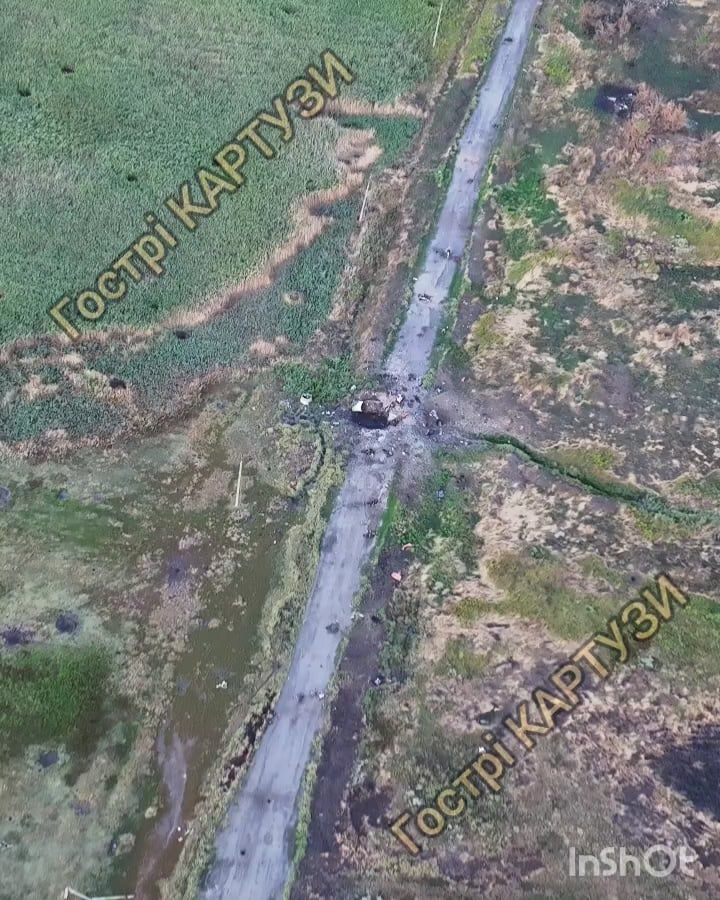 Ukrainian "Peaky Blinders" drone unit uses a drone-dropped grenade to kill a Russian soldier riding a motorcycle, August 2025