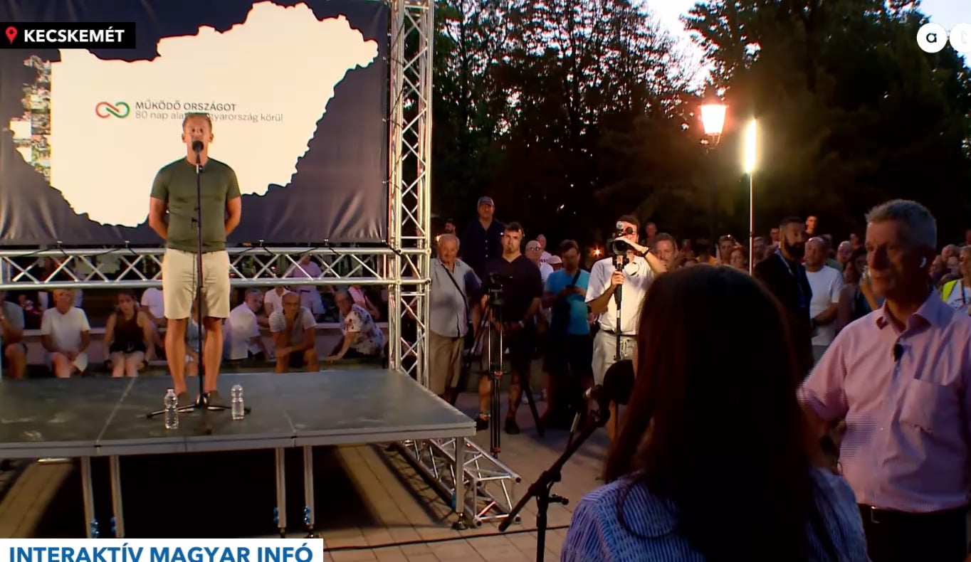 Magyar Peter vs  Fideszes onkormanyzati kepviselo