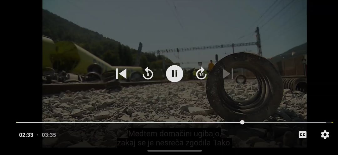 Železniška nesreča - Rajko: Pol pa ni.