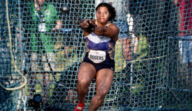 Camryn Rogers wins women's hammer throw at Diamond League event in Poland