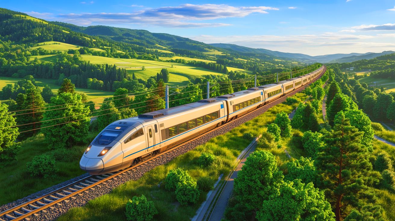 Illustration de l'impact géopolitique et stratégique du projet Rail Baltica en Europe de l'Est.
