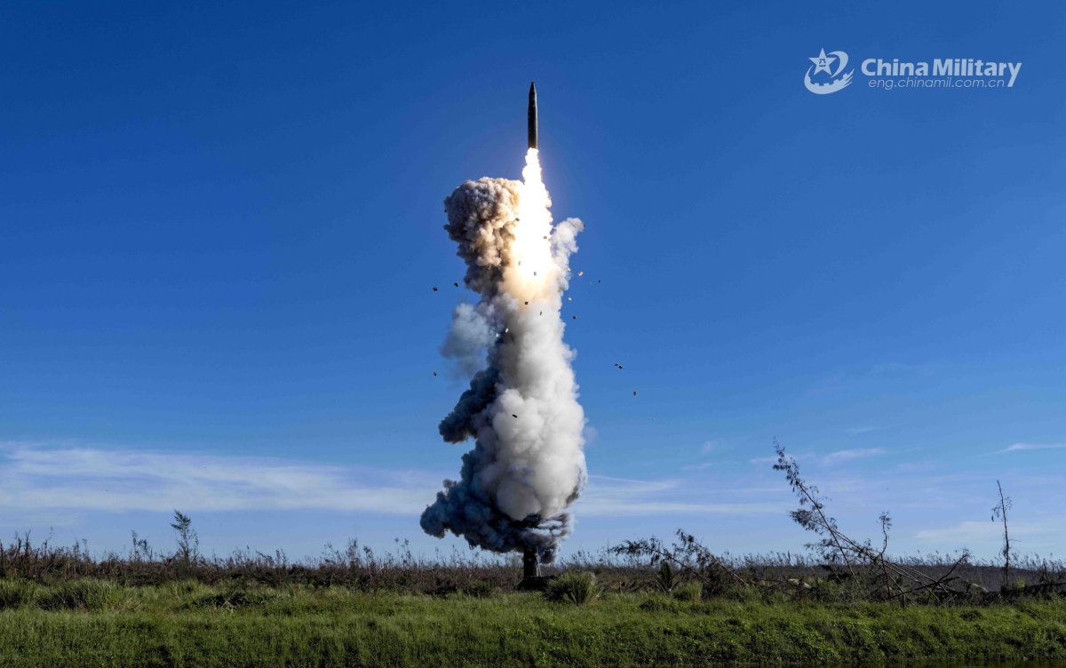 China Launches Intercontinental Ballistic Missile