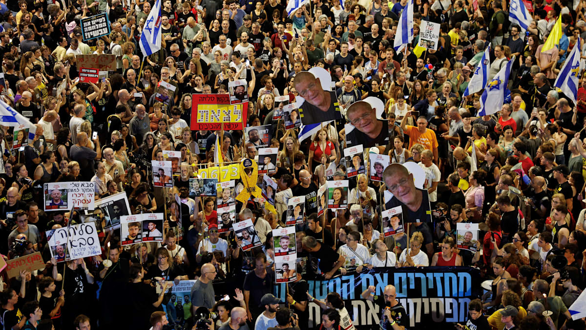 Israel: Zehntausende protestieren in Tel Aviv gegen Gaza-Krieg