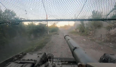 Ukrainian tanks of the 93rd Mechanized Brigade cleared the village Vesele in the Pokrovsk direction. 14.08.2025