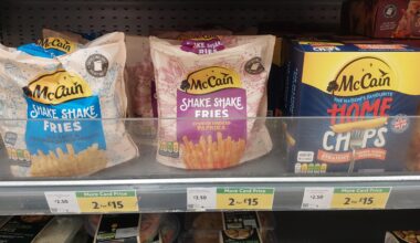 What a bargain, run don't walk to grab two bags of fries from Morrisons for £15