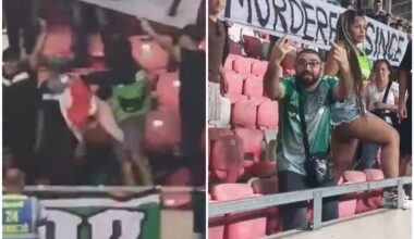 Obrzydliwe sceny. Izraelski kibic zbezcześcił polską flagę [WIDEO]