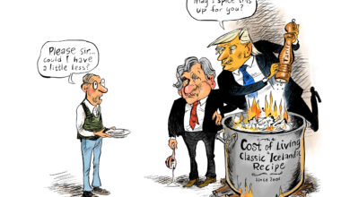 Reykjavík Was Burning, Trump Added Gas
