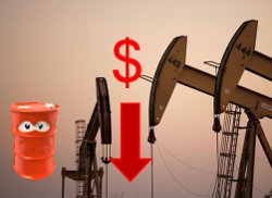 Crude oil fell $2 a barrel on Friday and OK energy stocks finished with losses