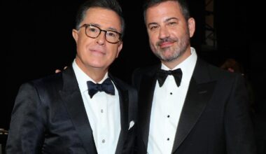 Jimmy Kimmel Shuts Down Claim That Stephen Colbert's Late-Night Show Was Canceled for Losing $40M Annually