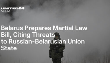 Belarus Prepares Martial Law Bill, Citing Threats to Russian-Belarusian Union State — UNITED24 Media
