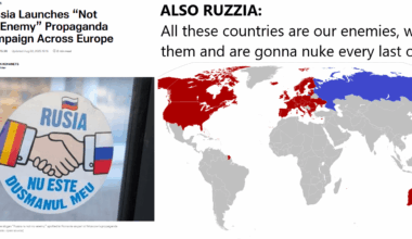 V reakci na zprávy o kampani "Rusko není můj nepřítel"