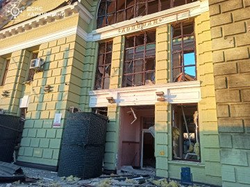 Aftermath of a Russian drone strike on Lozova, Kharkiv region, Ukraine, August 5, 2025. (Source: State Emergency Service of Ukraine) Aftermath of a Russian drone strike on Lozova, Kharkiv region, Ukraine, August 5, 2025. (Source: State Emergency Service of Ukraine)