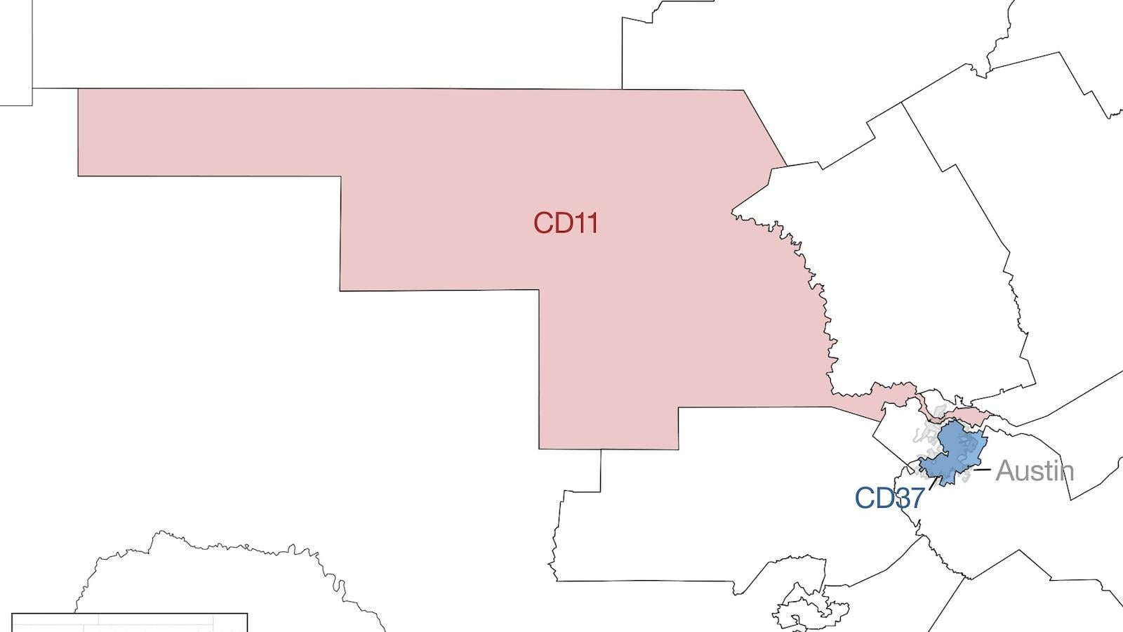 GOP's Texas map has Austin residents sharing district with rural Texans 300 miles away