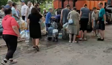 Occupied Donetsk, present day