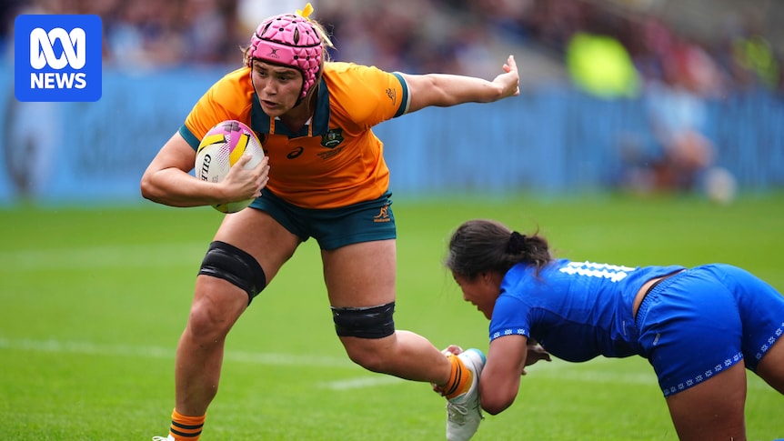 Australia beats Samoa 73-0 at Women's Rugby World Cup