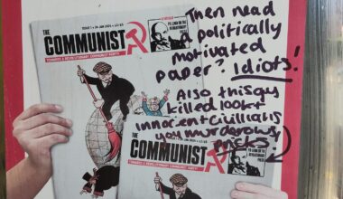 Someone had enough of these posters