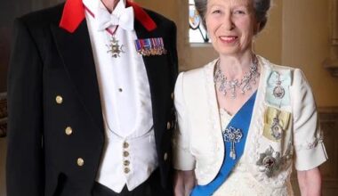 Princess Anne’s 75th Birthday Portrait with Sir Tim