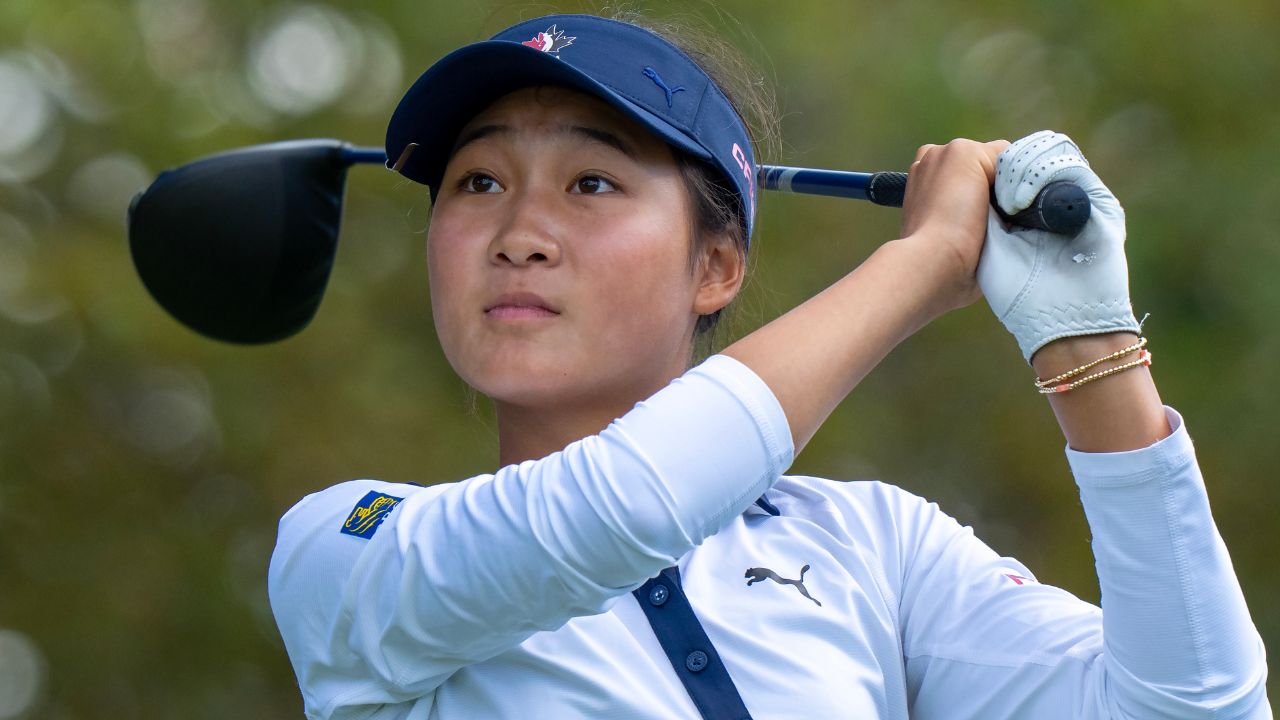 Canada's Aphrodite Deng, 15, two shots back of lead at CPKC Women's Open