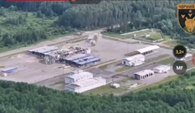 AASM Hammer air strike on the Russian target in Bryansk region