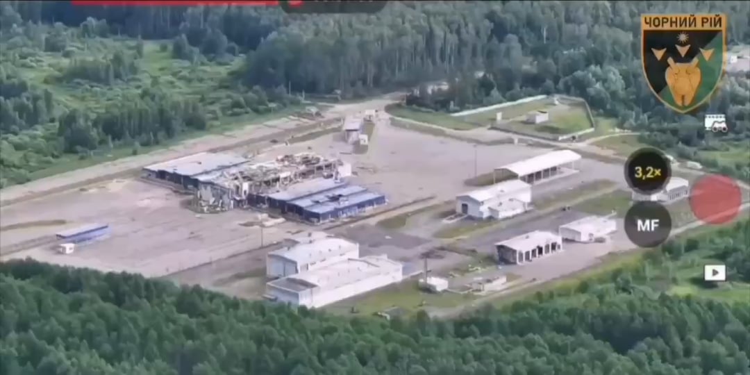AASM Hammer air strike on the Russian target in Bryansk region