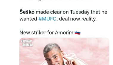 Šeško gre v United
