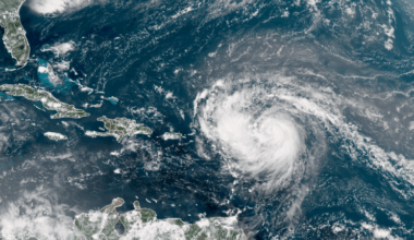 Hurricane Erin becomes a Category 4 as it rapidly intensifies in the Atlantic