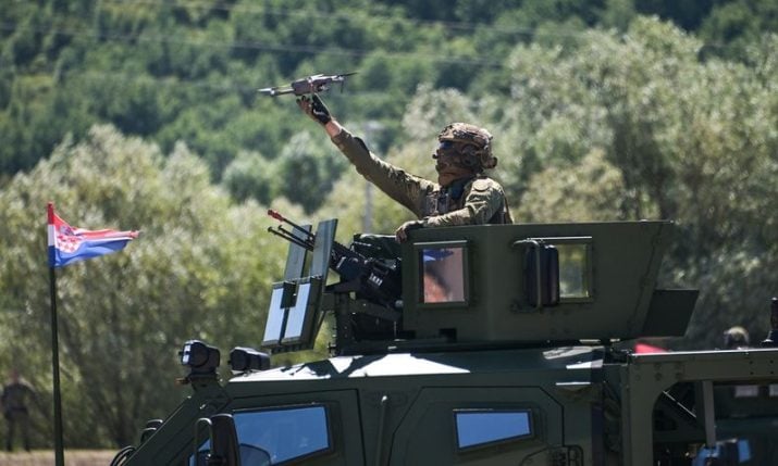 Watch exclusive footage of Croatian-made combat drone in action