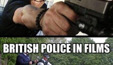 Shoutout to the british police