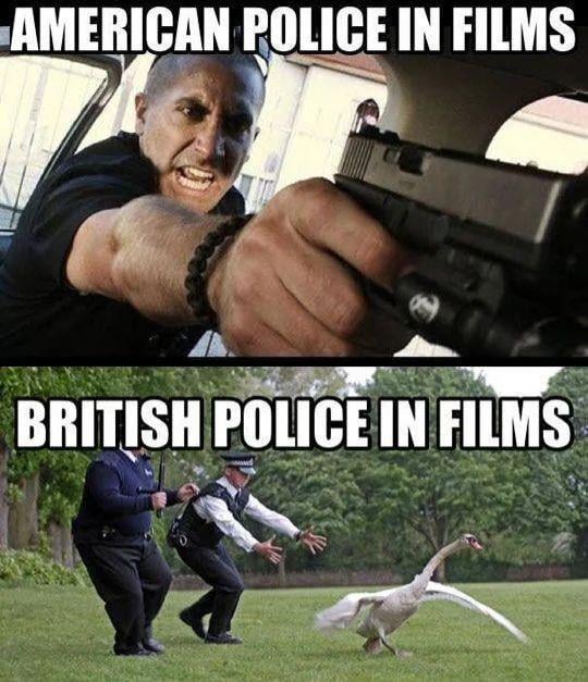 Shoutout to the british police