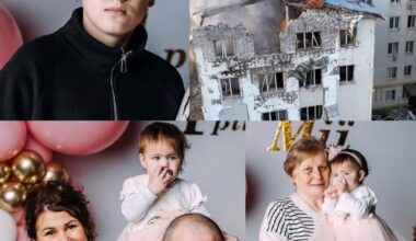 Yesterday, during the Russian missile and drone strikes on the city of Kharkiv, the strikes killed an entire Ukrainian family - the grandmother, both parents, their 15-year-old son , and their one and half year-old baby girl.