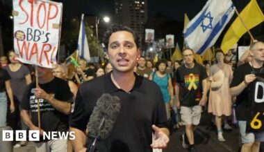 Thousands protest over Gaza City occupation plan