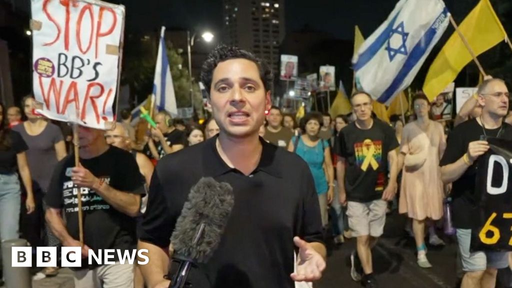 Thousands protest over Gaza City occupation plan
