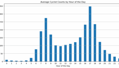 I visualized 13 years of Seattle's bike traffic. Here's its rhythm, from daily commutes to post-fireworks rushes.