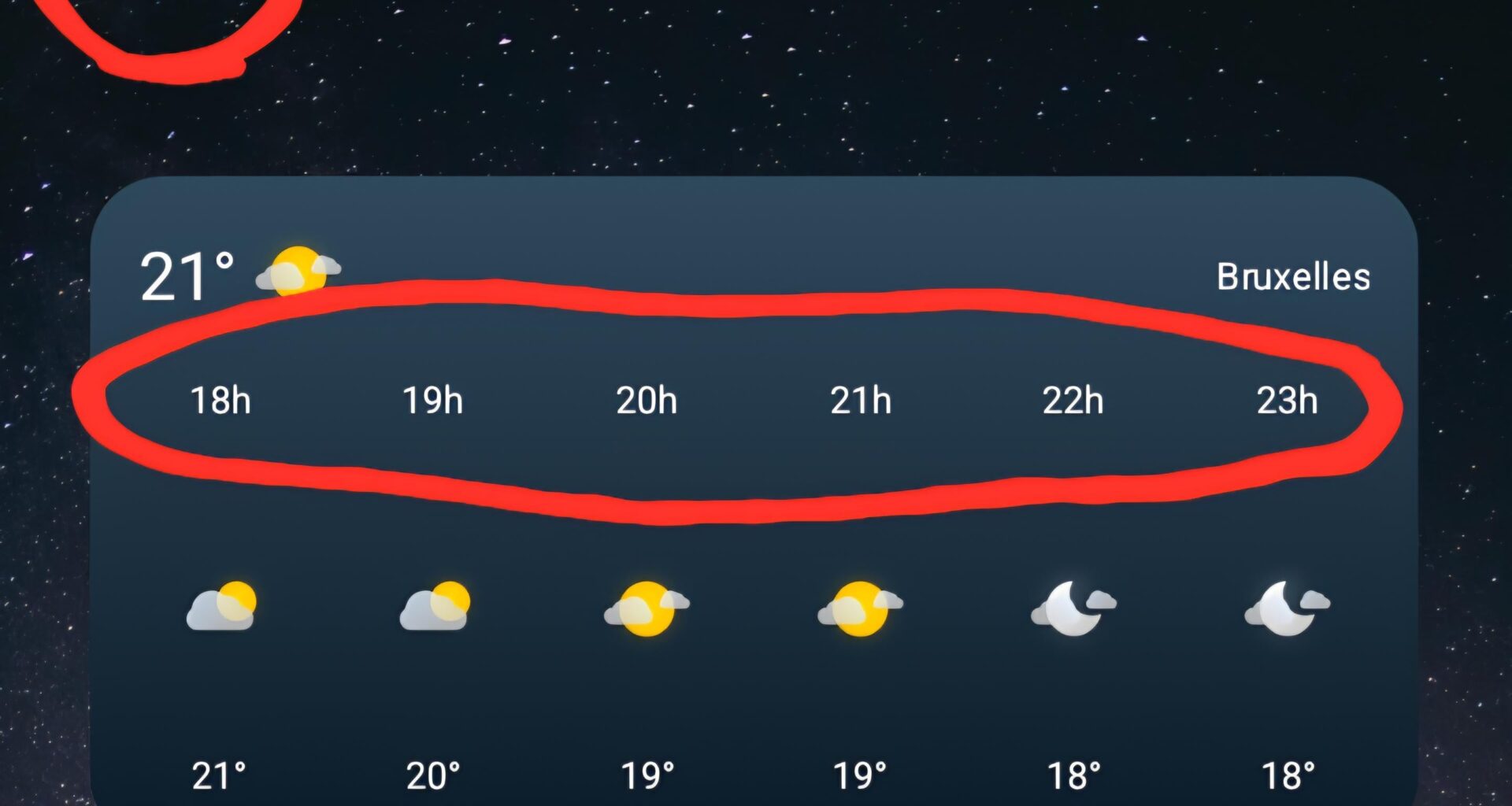 IRM Météo app and widget