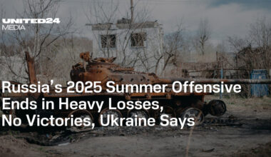 Russia’s 2025 Summer Offensive Ends in Heavy Losses, No Victories, Ukraine Says — UNITED24 Media