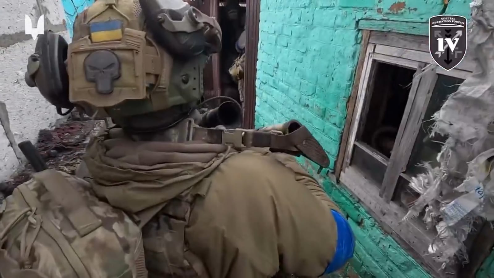 Ukrainian Special Forces cleared a settlement in the Kursk region and captured a Russian soldier after a short firefight. Late 2024. Published 31.07.2025